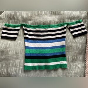 express off the shoulder top